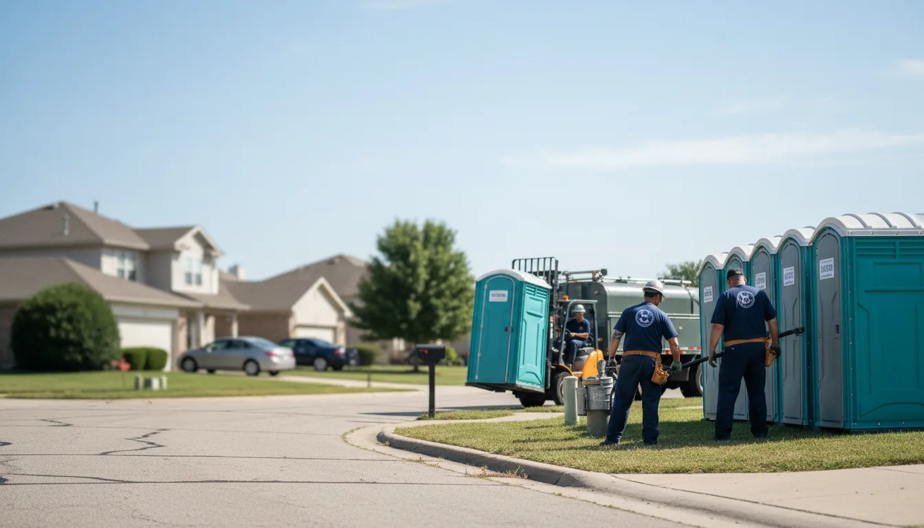 Porta Potty Rental in Berlin Center, OH near me